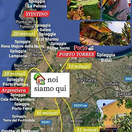 فندق مبيت وإفطار Giomar Sardegna Nord Ovest